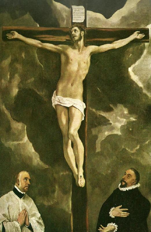 El Greco christ on the cross china oil painting image